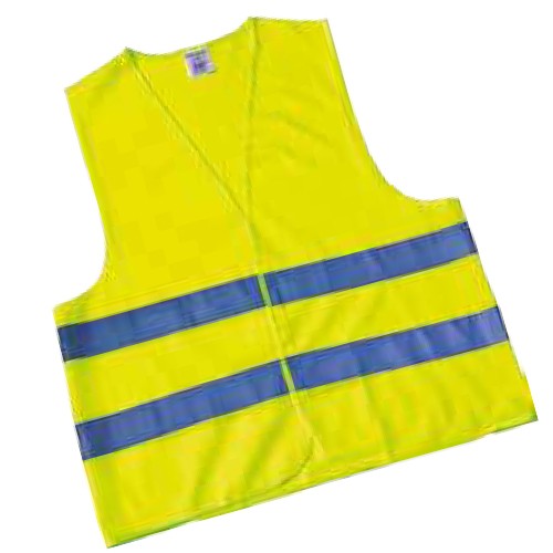 Fabric reflective vest